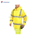 High Visibility Winter Parka Waterproof Clothing Safety Reflective Jacket